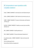 BC Jurisprudence exam questions with complete solutions 