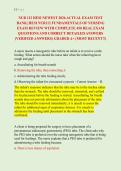 NUR 112 HESI NEWEST 2026 ACTUAL EXAM TEST  BANK&vert; HESI NUR112 FUNDAMENTALS OF NURSING  EXAM REVIEW WITH COMPLETE 450 REAL EXAM  QUESTIONS AND CORRECT DETAILED ANSWERS  &lpar;VERIFIED ANSWERS&rpar; ALREADY GRADED A&plus; &lpar;MOST RECENT&excl;&excl;&rpar;