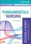 Updated&sol;Latest Study Guide for Fundamentals of Nursing 2025&ndash;2026 Comprehensive Nursing Study Guide for Fundamentals Examination Preparation Nursing Process Clinical Skills Patient Care Foundations and NCLEX Success Review Resource