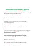 Medical Gas Practice Test EXAM WITH QUESTION&NewLine;ANDWELL VERIFIED ANSWERS 2026&excl;&excl;&excl;&excl;
