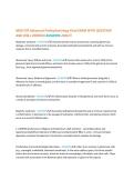 MSN 570 Advanced Pathophysiology Final EXAM WITH QUESTION&NewLine;AND WELL VERIFIED ANSWERS 2026&excl;&excl;&excl;