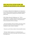 WGU C963 FINAL STUDY GUIDE 2026&NewLine;COMPLETE QUESTIONS AND ANSWERS&period;