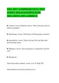 WGU D027 COMPREHENSIVE TEST&NewLine;SCRIPT 2026 QUESTIONS WITH&NewLine;SOLUTIONS 100&percnt; CORRECT&period;