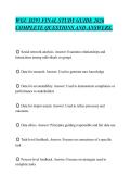 WGU D293 FINAL STUDY GUIDE 2026&NewLine;COMPLETE QUESTIONS AND ANSWERS&period;