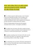 WGU D293 PRACTICE EXAMINATION&NewLine;2026 QUESTIONS WITH ANSWERS&NewLine;GUARANTEED TO PASS