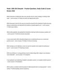 Week 1 BSN 206 Sherpath &ndash; Practice Questions&comma; Study Guide & Course Review 2026