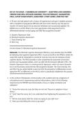 NR 547 CEA EXAM &ndash; CHAMBERLAIN UNIVERSITY &ndash; QUESTIONS AND ANSWERS &vert; &NewLine;VERIFIED AND WELL DETAILED ANSWERS &vert; PLUS RATIONALES &vert; GUARANTEED &NewLine;PASS &vert; LATEST EXAM UPDATE &vert; EXAM PREP &vert; STUDY GUIDE &vert; PRACTICE TEST 