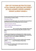FDNY COF P-98 EXAM AND PRACTICE EXAM&NewLine;ACTUAL EXAM 280&plus; QUESTIONS AND CORRECT&NewLine;DETAILED ANSWERS &lpar;VERIFIED ANSWERS&rpar;&NewLine;2026&sol;2027 &vert;ALREADY GRADED A