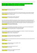 NR 601 FINAL EXAM LATEST UPDATE&vert; QUESTIONS AND ANSWERS&vert; CHAMBERLAIN COLLEGE OF NURSING