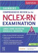 Saunders Comprehensive Review for the NCLEX-RN&reg; Examination&comma; 9th Edition &ndash; Silvestri & Angela &lpar;2026 Verified Test Bank & Study Guide&rpar;
