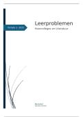 Hoorcollege en Literatuursamenvatting &vert; Leerproblemen &vert; Radboud Universiteit &vert;