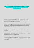 Cqm-C Exam quEstions and CorrECt answErs&vert; aCCuratE rEal Exam with &NewLine;FrEquEntly tEstEd quEstions &vert;alrEady a GradEd&vert;GuarantEEd &NewLine;Pass&vert;