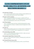 CLETS COMPREHENSIVE STUDY&NewLine;GUIDE 2026 FULL QUESTIONS AND&NewLine;SOLUTIONS GRADED A&plus;
