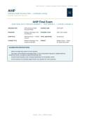AHIP Final Exam &lpar;Latest 2026&sol;2027 Update&rpar; Questions with Verified Answers &vert;100&percnt; Correct &vert;Already Graded A