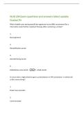 NUR 100 Exam questions and answers latest update&NewLine;Graded A&plus;&NewLine;Which health-care setting would the registered nurse &lpar;RN&rpar; recommend for a&NewLine;client who needs further inpatient therapy after sustaining a stroke&quest;&NewLine;1&period;&NewLine;Nursing home&NewLine;2&period;&NewLine;Rehabilitation center&NewLine;3&period;