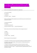 OPSY 5315 - Exam 1 Test Questions and All Actual Answers 2026 Updated&period;&NewLine;&NewLine;