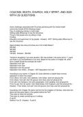 COUC506 DEATH&comma; CHURCH&comma; HOLY SPIRIT&comma; AND GOD WITH US QUESTIONS