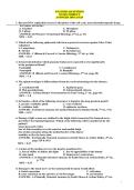 Human Anatomy &ndash; Complete Practice Questions with Correct Answers &vert; 100&percnt; Pass Exam Revision Guide