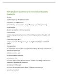 NUR 201 Exam questions and answers latest update&NewLine;Graded A&plus;&NewLine;altruism&NewLine;unselfish regard for the welfare of others&NewLine;professional nursing processes&NewLine;critical thinking&comma; communication&comma; change & change agent&comma; lifelong learning&NewLine;critical thinking&NewLine;dynamic&comma; purp