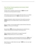 Nur 214 test 3 Exam questions and answers latest&NewLine;update Graded A&plus;&NewLine;Illustrates public or population health informatics -Global health&NewLine;informatics and community health informations&NewLine;Which domain would the nurse use to gather information about a rare cond