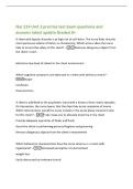 Nur 214 Unit 2 practice test Exam questions and&NewLine;answers latest update Graded A&plus;&NewLine;A client with bipolar disorder is at high risk of self-harm&period; The nurse finds that the&NewLine;client perceives actions of others as threatening&period; Which actions does the nurse&NewLine;take 
