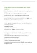 NUR 214Exam questions and answers latest update&NewLine;Graded A&plus;&NewLine;Historically&comma; women were considered the obvious choice for nursing sick patients&comma;&NewLine;because&colon;&NewLine;a&period; caring for others was an extension of their homemaker role&period;&NewLine;b&period; early nurses were nuns&comma; so the publ