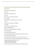 NUR 221 Exam questions and answers latest update&NewLine;Graded A&plus;&NewLine;What is the normal range for AST&quest;&NewLine;10 - 30 u&sol;L&NewLine;What is the normal range for ALT&quest;&NewLine;10 - 40 u&sol;L&NewLine;What is the normal range for Creatinine&quest;&NewLine;0&period;6 - 1&period;2 mg&sol;dL&NewLine;What is the normal range of hematocrit 