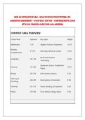 HESI A2 Entrance Exam &ndash; Health Education Systems&comma; Inc&period;&NewLine;Admission Assessment &ndash; 2026&sol;2027 Edition &ndash; Comprehensive Exam&NewLine;with 300 Verified Questions and Answers 