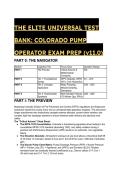 2026&sol;2027 S-Tier Colorado DFPC Pump Operator Exam Prep & Fire Hydraulics Test Bank &lpar;v11&period;0&rpar; &vert; 33&plus; Q&A