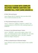 WGU D426 V2 EXAM WITH COMPLETE&NewLine;SOLUTIONS VERIFIED QUESTIONS AND&NewLine;ANSWERS FULL STUDY GUIDE GRADED A&plus;