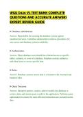 WGU D426 V2 TEST BANK COMPLETE&NewLine;QUESTIONS AND ACCURATE ANSWERS&NewLine;EXPERT REVIEW GUIDE