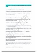 California DMV Permit Test Exam Questions and Answers-Graded A Plus