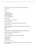 NUR 239 E1 questions and answers latest update&NewLine;Graded A&plus;&NewLine;The 5A's&NewLine;1&period; Ask a question&NewLine;2&period; Acquire the literature&NewLine;3&period; Appraise the literature&NewLine;4&period; Apply the evidence&NewLine;5&period; Assess the performance&NewLine;Clinical algorithm&NewLine;Step-by-step guidelines in a flowch