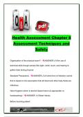 HEALTH ASSESSMENT EXAM COMPLETE PACKAGE DEAL
