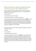 NURR 214 Endocrine Problems &lpar;Harding SG 49&rpar;&period; Exam&NewLine;questions and answers latest update Graded A&plus;&NewLine;A patient suspected of having acromegaly has an increased plasma growth&NewLine;hormone &lpar;GH&rpar; level&period; In acromegaly what would the nurse expect the patient's&NewLine;