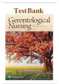 Test Bank Complete&lowbar; Gerontological Nursing 10th Edition&comma; 2022&colon; Charlotte Eliopoulos &lpar;Author&rpar; Five Units&vert; All Chapters 1-36&NewLine;
