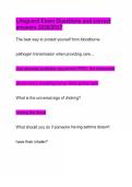 Lifeguard Exam Questions and correct answers 2026&sol;2027