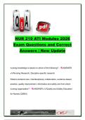 NUR 210 ATI Modules Study Guide 2026 &vert; 150&plus; Practice Questions & Answers &vert; QSEN&comma; Evidence-Based Practice&comma; Nursing Process&comma; Clinical Judgment & Patient Safety &vert; ATI Nursing