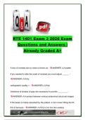 RTE 1401 Exam 3 Study Guide 2026 &vert; 300&plus; Practice Questions & Answers &vert; Exposure Factors&comma; Image Quality&comma; Radiation Protection&comma; Filtration&comma; Grids & X-Ray Physics &vert; Radiologic Technology