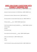 ANSC 4394 EXAM 2 QUESTIONS WITH CORRECT ANSWERS 2026&period;