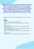 Skepticism Greek philosophical school that maintained human knowledge was&NewLine;limited and uncertain&comma; and probability of correct morality was enough for&NewLine;acting in a moral fashion&period; Skepticism also refers to a general attitude of&NewLine;questioning and doubting asse