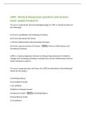 vSIM - Brody & Xiong Exam questions and answers&NewLine;latest update Graded A&plus;&NewLine;The nurse understands that the pathophysiology of COPD is related to which of&NewLine;the following&quest;&NewLine;a&rpar; Chronic vasodilation and widening of airways&NewLine;b&rpar; Chronic decreased CO2 levels&NewLine;c&rpar; C