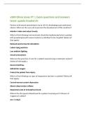 vSIM Olivia Jones PT 1 Exam questions and answers&NewLine;latest update Graded A&plus;&NewLine;Patients with severe preeclampsia are at risk for developing acute pulmonary&NewLine;edema&period; What can the nurse do to prevent the development of this condition&quest;&NewLine;Monitor intake and output