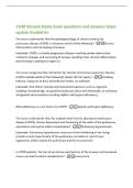 VSIM Vincent Brody Exam questions and answers latest&NewLine;update Graded A&plus;&NewLine;The nurse understands that the pathophysiology of chronic obstructive&NewLine;pulmonary disease &lpar;COPD&rpar; is related to which of the following&quest; -Chronic&NewLine;inflammation and narrowing of airways&NewLine;