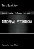 Abnormal Psychology