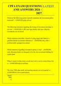 CPFA EXAM QUESTIONS &NewLine;AND ANSWERS 2026 - &NewLine;2027