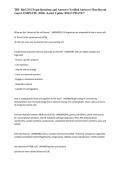 TRU Biol 2131 Exam Questions and Answers &lpar;Verified Answers&rpar; Most Recent exam COMPLETE &lpar;2026&rpar; &lpar;Latest Update 2026&rpar; UPDATE&excl;&excl;