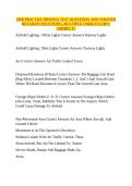 ORD PRACTICE DRIVING TEST QUESTIONS AND VERIFIED DETAILED SOLUTIONS &lpar; MULTIPLE CHOICES&rpar; &vert;100&percnt; CORRECT&excl;&excl;
