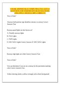 O'HARE AIRPORT BLUE STRIPE PRACTICE QUIZ &num;2 QUESTIONS AND VERIFIED DETAILED SOLUTIONS &lpar; MULTIPLE CHOICES&rpar; &vert;100&percnt; CORRECT&excl;&excl;