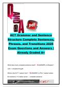 ACT English Grammar Practice Questions & Answers &vert; ACT &vert; 100&plus; Questions &vert; Sentence Structure&comma; Grammar Rules&comma; Punctuation&comma; Transitions & Subject-Verb Agreement &vert; ACT Test Preparation